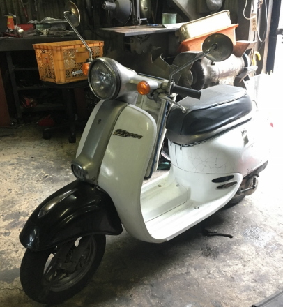 希少AF24 ジョルノ 4400㎞　92年製 ホンダ af24ジョルノ